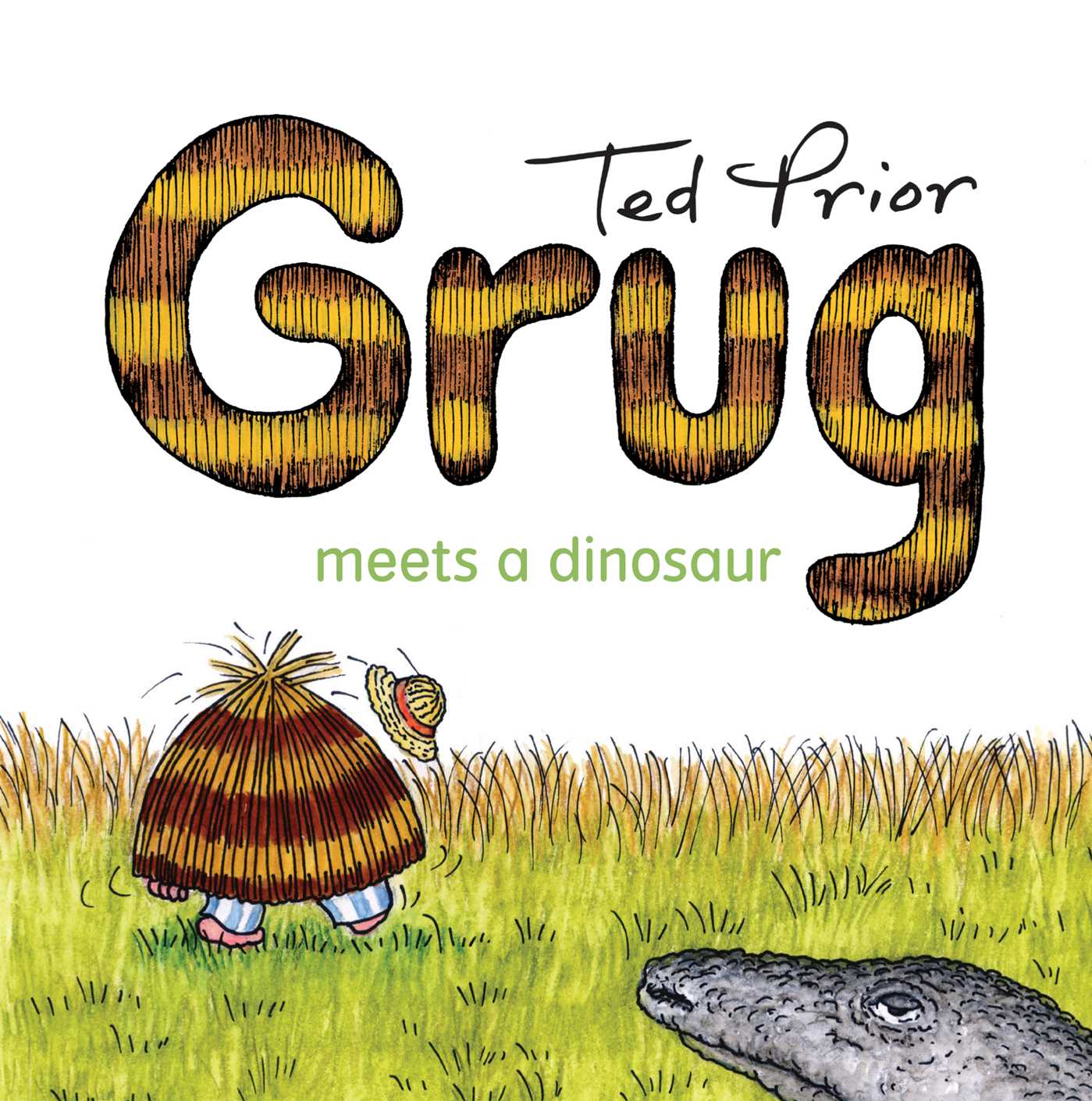 Grug Meets a Dinosaur book cover